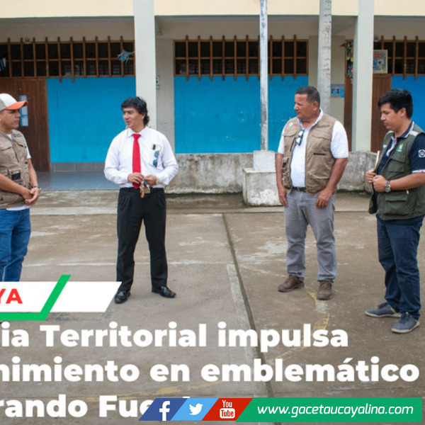 Gerencia Territorial coordina mantenimiento en colegio emblemático Hildebrando Fuentes