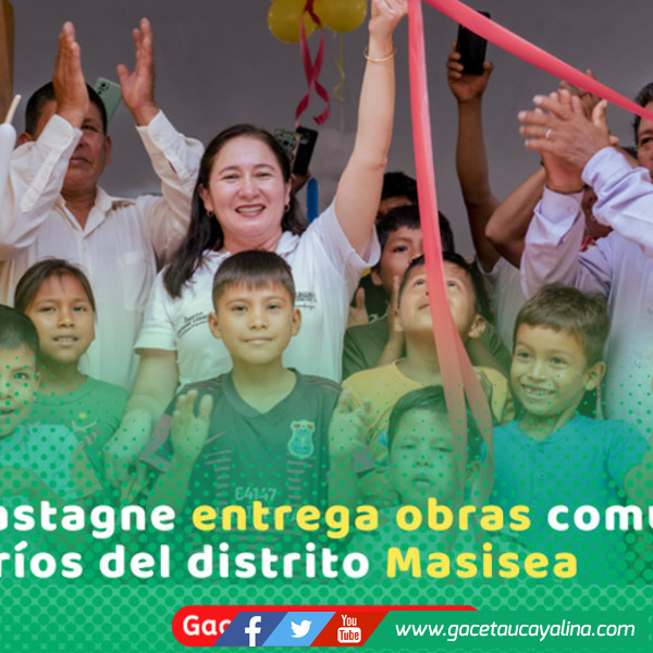 Alcaldesa Janet Castagne entrega refacciones en iglesia y comedor escolar en Masisea