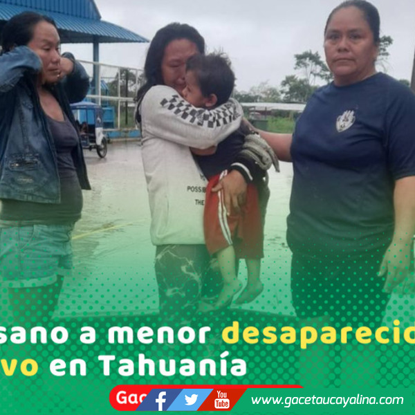 Encuentran con vida a niño desaparecido tras intensa búsqueda comunitaria en Tahuanía