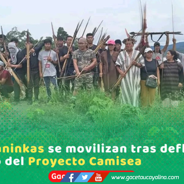 Movilizan ejército asháninka tras fuga de gas del Proyecto Camisea
