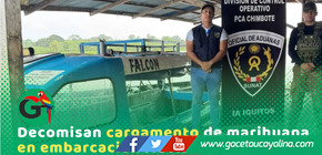 Incautan más de 883 kilos de marihuana en Loreto