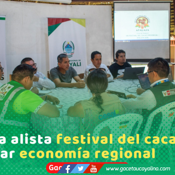Aprueban plan del Festival del Cacao 2026 en Atalaya