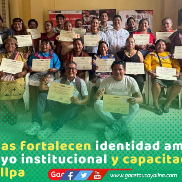 Pucallpa reconoce a 40 artesanas por preservar identidad cultural amazónica