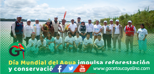 Atalaya promueve cuidado del agua con ceremonia ancestral en Aerija