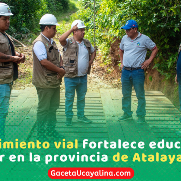 Atalaya mejora acceso al instituto con mantenimiento de pontones carrozables