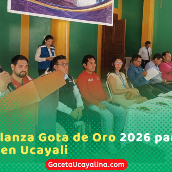 SUNASS presenta concurso escolar nacional Gota de Oro que premiará iniciativas sobre cuidado y reúso del Agua