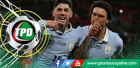 Uruguay empata sobre el final con Inglaterra