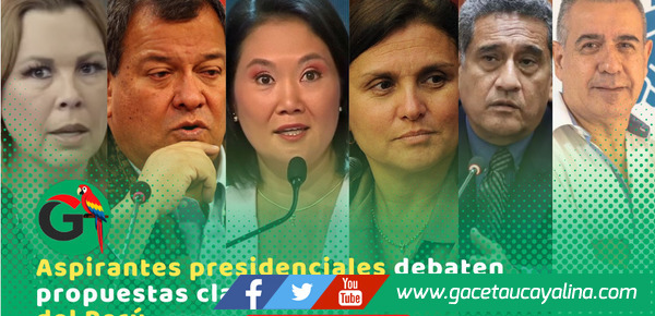 Candidatos presidenciales expondrán planes para la Amazonia con 2.5 millones de electores