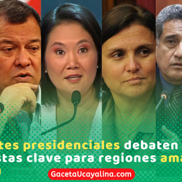 Candidatos presidenciales expondrán planes para la Amazonia con 2.5 millones de electores