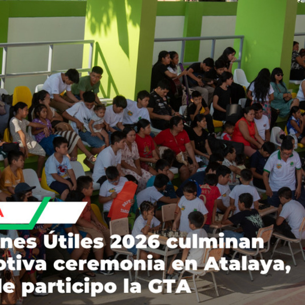 Niños brillan en Vacaciones Útiles 2026 en Atalaya