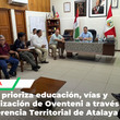 Autoridades impulsan proyectos educativos y viales para Atalaya