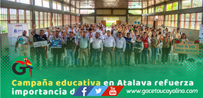 Atalaya impulsa conciencia ambiental con taller sobre cuidado del agua