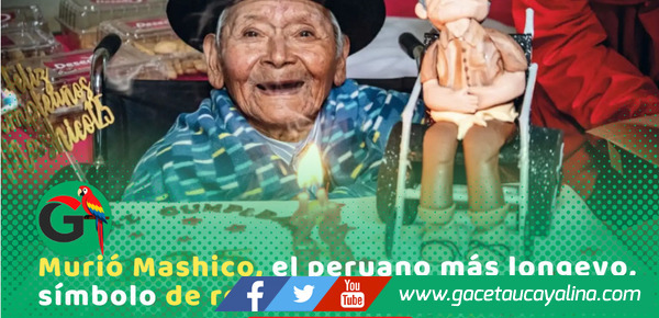 Fallece Mashico, peruano más longevo, a días de cumplir 126 años