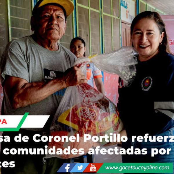 Janet Castagne entrega ayuda humanitaria a familias damnificadas en Mashangay