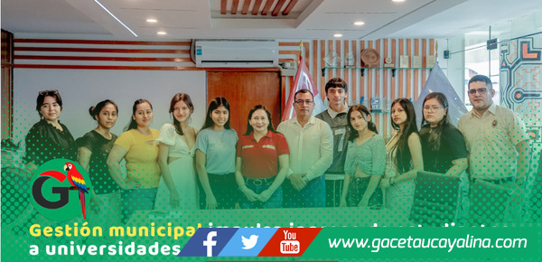Alcaldesa destaca ingreso de jóvenes a universidades en Ucayali