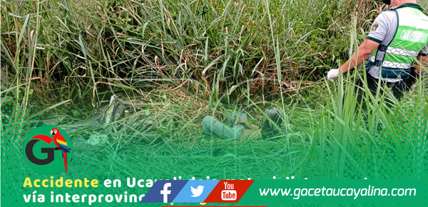 Encuentran motociclista fallecido en carretera Federico Basadre en Campo Verde
