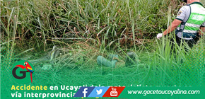 Encuentran motociclista fallecido en carretera Federico Basadre en Campo Verde