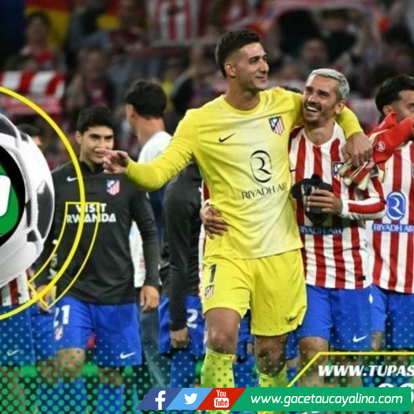 Atlético de Madrid  pese a la derrota con Barcelona clasifica a semifinales de Champions
