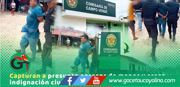 Detienen a sujeto por presunto abuso sexual contra menor en Campo Verde