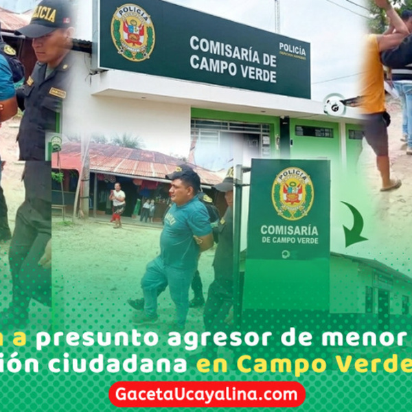 Detienen a sujeto por presunto abuso sexual contra menor en Campo Verde