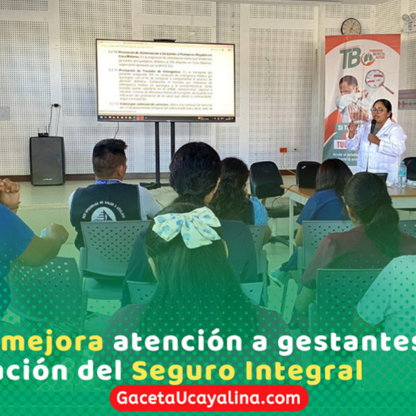SIS capacita personal para mejorar beneficios a gestantes en Atalaya