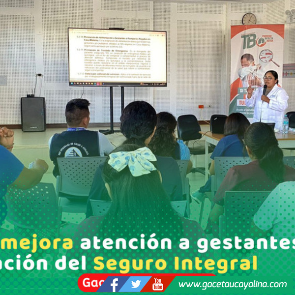 SIS capacita personal para mejorar beneficios a gestantes en Atalaya