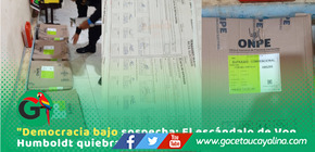 "Democracia bajo sospecha: El escándalo de Von Humboldt quiebra la fe en el proceso 2026"