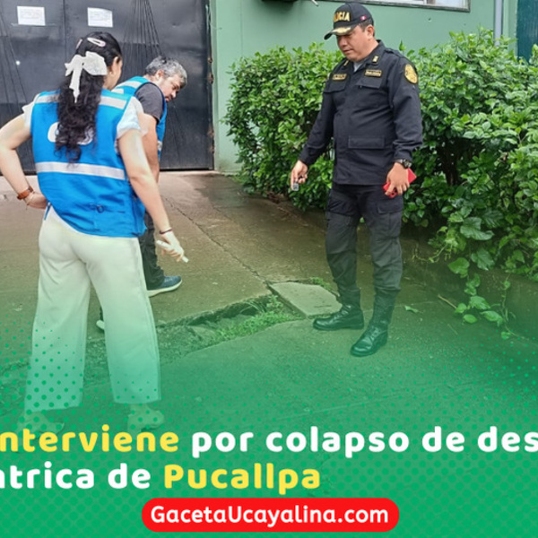 Sunass gestiona ante Emapacop S. A. atención de colapso de buzón de desagüe en centro de Pucallpa