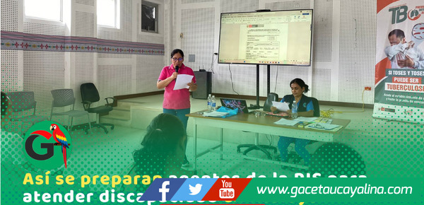 Capacitan a agentes comunitarios en discapacidad en Atalaya