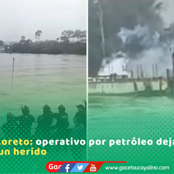 Suboficial PNP muere en rescate de embarcación retenida en Loreto