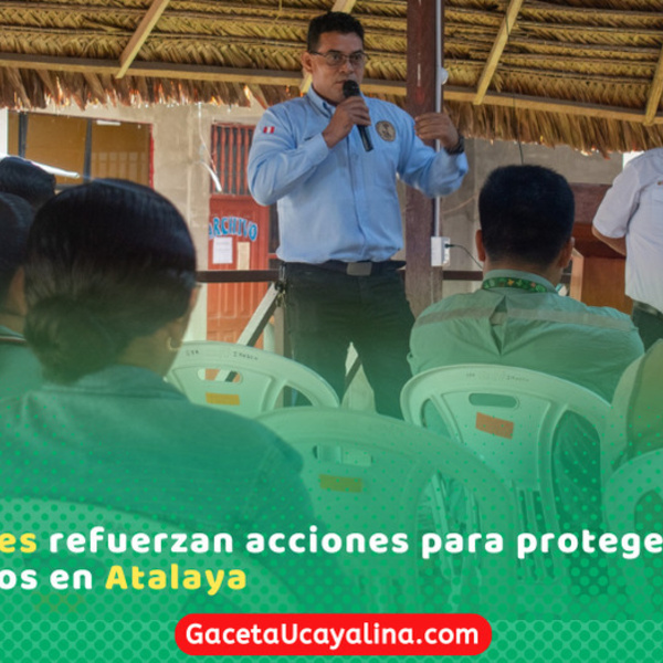 Atalaya fortalece vigilancia forestal con trabajo conjunto de instituciones clave