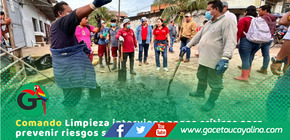 MPCP lidera jornada de limpieza en desembarcadero pesquero de Callería