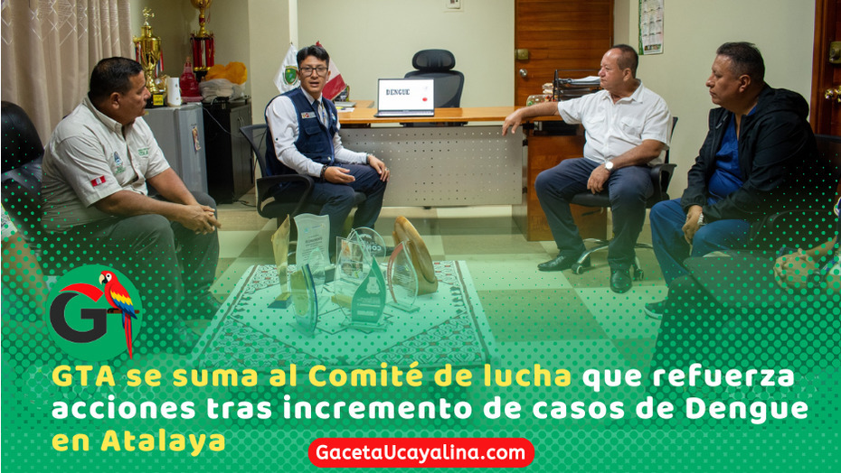 Gerencia Territorial de Atalaya se suma al Comité de Lucha contra el Dengue
