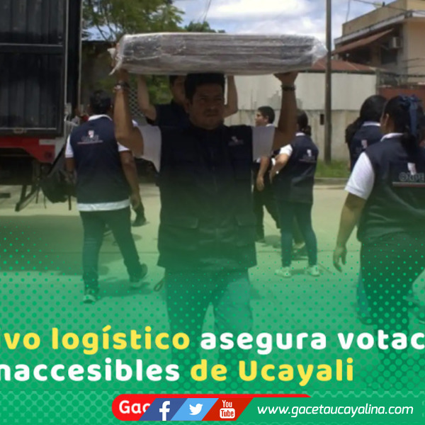 ONPE inicia despliegue electoral en zonas remotas de Ucayali