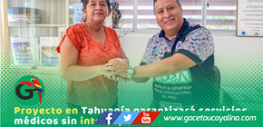 Red Integrada de Salud Atalaya fortalece centro de salud con paneles solares en Tahuanía