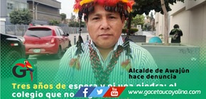 Colegio en Awajún sigue paralizado pese a S/17 millones aprobados en San Martín