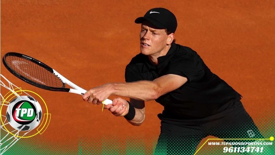 Sinner sigue aplastante y se clasifica a octavos de Final del Masters 1000 de Roma