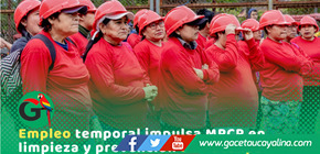 Empleo temporal: 66 trabajadores limpian cauces en Pucallpa