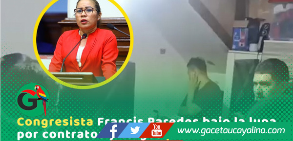 Fiscalía allana casa ligada a Congresista Francis Paredes en Lima