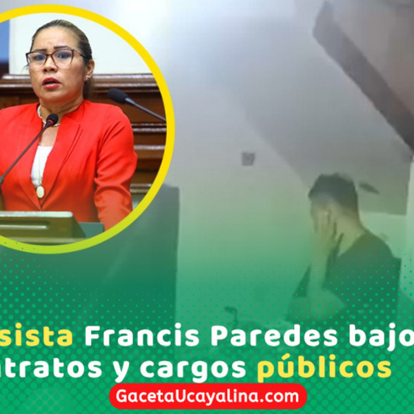 Fiscalía allana casa ligada a Congresista Francis Paredes en Lima