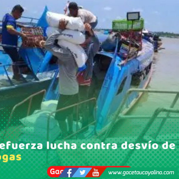 Incautan más de 30 toneladas de insumos químicos en Pucallpa