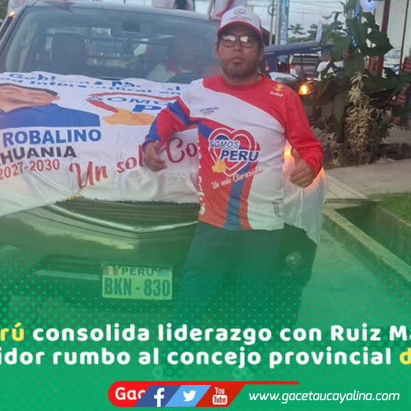 Tec. Agrop. Filimon Ruiz Maynas lidera campaña con fuerte respaldo ciudadano a la regiduría en Atalaya