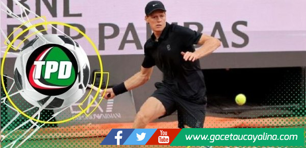 Sinner imparable vence a Mevdevev y asegura su nombre en la final del ATP Masters 1000 de Roma