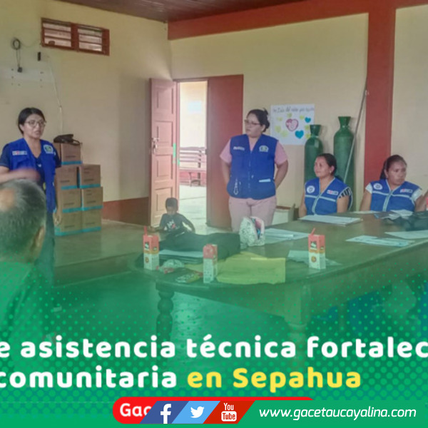 RIS 3 Atalaya capacita personal de salud en Sepahua