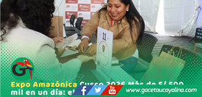 Expo Amazónica Cusco 2026 genera más de S/ 500 mil en negocios