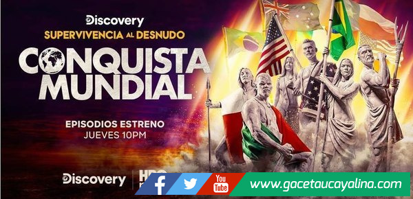 No te puedes perder el estreno de supervivencia al desnudo: Conquista mundial, este jueves en Discovery y HBO MAX