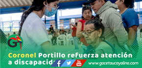 MPCP brinda atención médica a personas con discapacidad severa