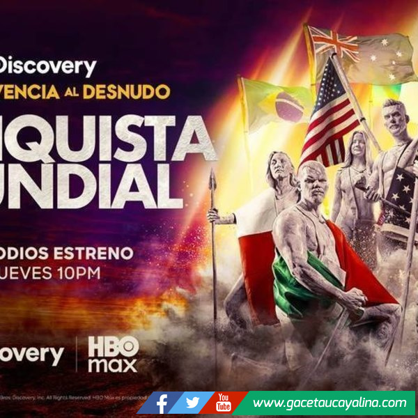 No te puedes perder el estreno de supervivencia al desnudo: Conquista mundial, este jueves en Discovery y HBO MAX