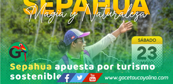 Sepahua impulsa circuito turístico por sus 44 años