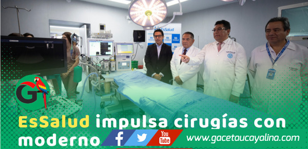EsSalud moderniza el Hospital Rebagliati: inaugura centro quirúrgico que elevará cirugías en 20%